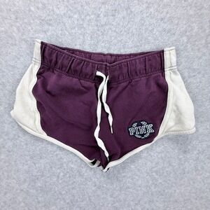 Victoria's Secret PINK Dolphin Shorts Womens XS Maroon Gym Loungewear